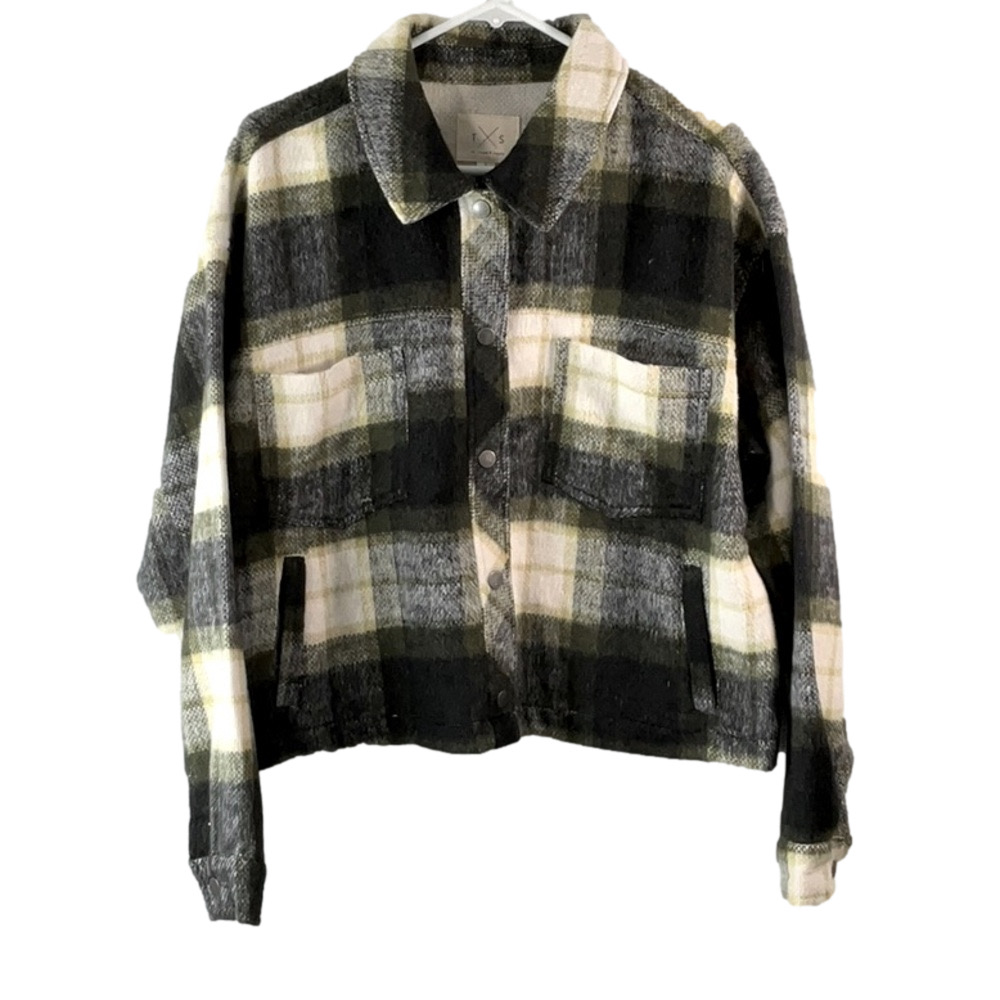 Thread & Supply Plaid Jacket Size Large